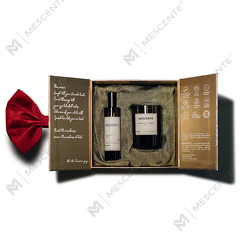 Set di candele con diffusore spray per ambienti profumato di lusso all'ingrosso M&Scent
