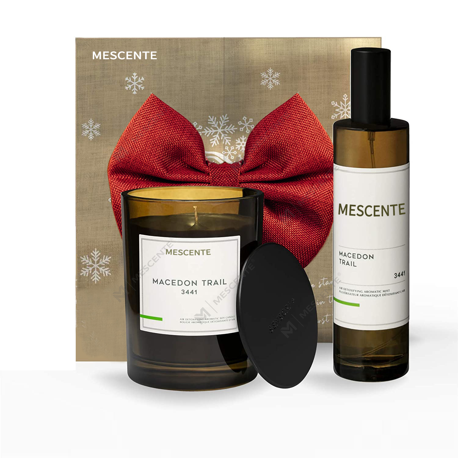 Set di candele con diffusore spray per ambienti profumato di lusso all'ingrosso M&Scent