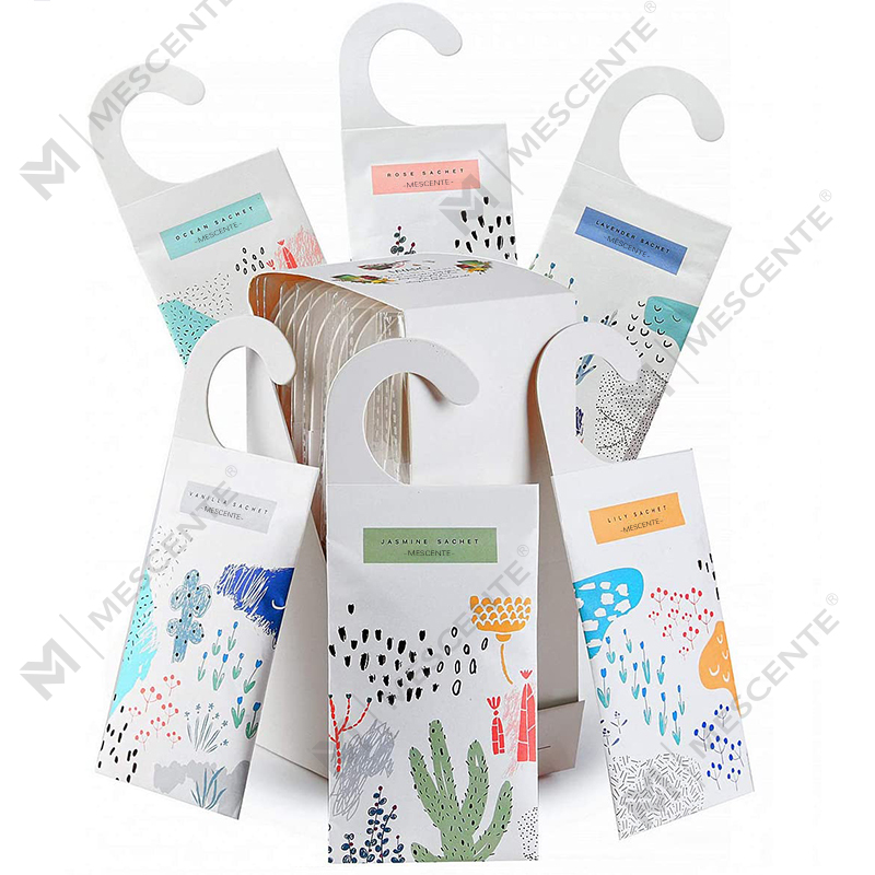 M&Scent Nuovo Design Personalizza Bustine Profumate da Appendere, Bustine Profumate per Armadio