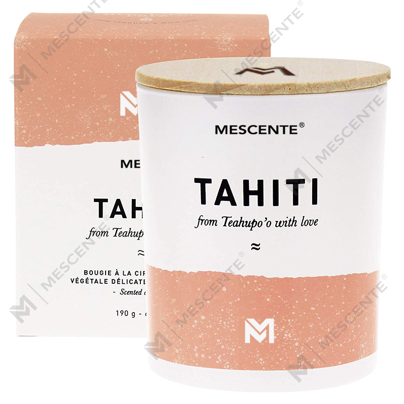 M&Scent Set regalo di candele a colonna in cera di soia profumata con fiori decorativi di lusso a buon mercato all'ingrosso