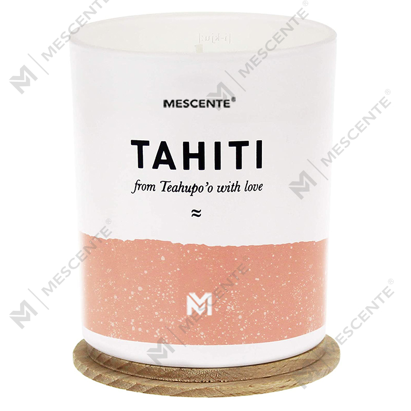 M&Scent Set regalo di candele a colonna in cera di soia profumata con fiori decorativi di lusso a buon mercato all'ingrosso