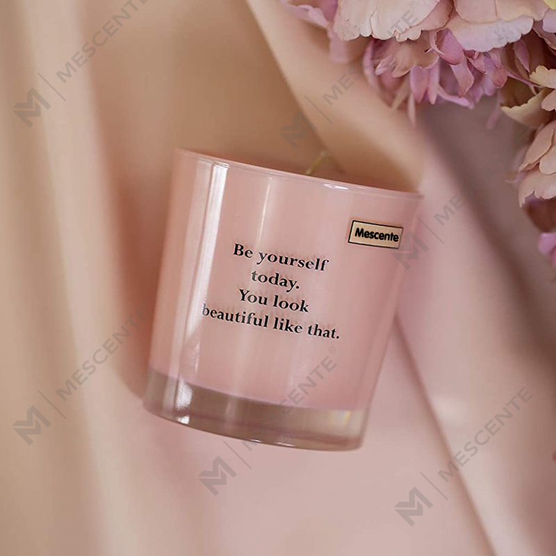 Candele di cera di soia in vasetti di lusso con marchio privato all'ingrosso M&Scent