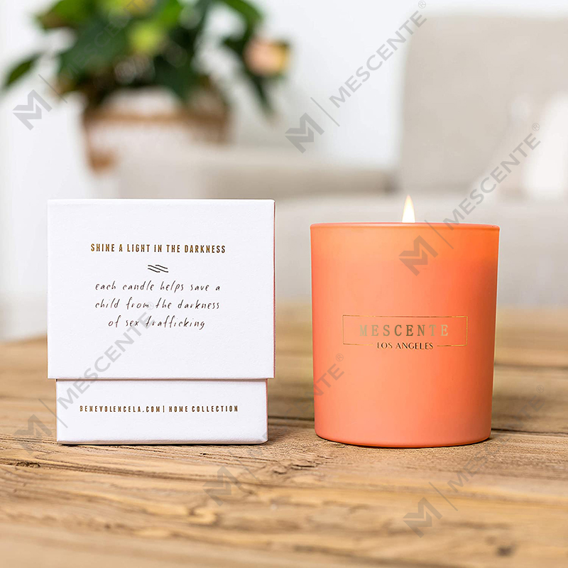 Candele di soia con aroma di fragranza profumata per aromaterapia con etichetta privata M&Scent all'ingrosso