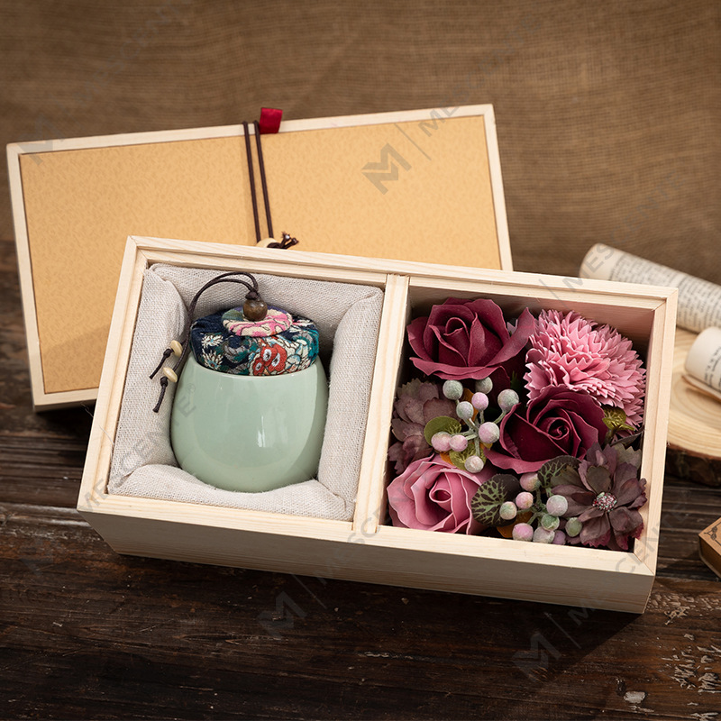 Candela alla paraffina per aromaterapia con pilastro in ceramica, decorazione di lusso, ordine all'ingrosso