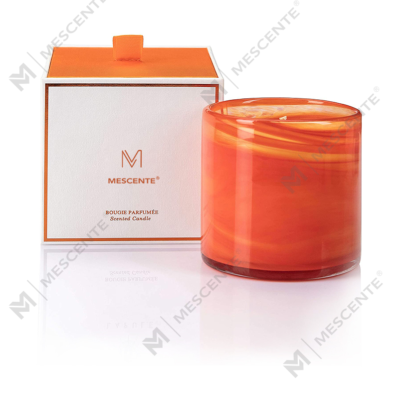 M&Scent Set regalo di candele profumate forti di lusso personalizzate all'ingrosso al caffè e lavanda, sfuse