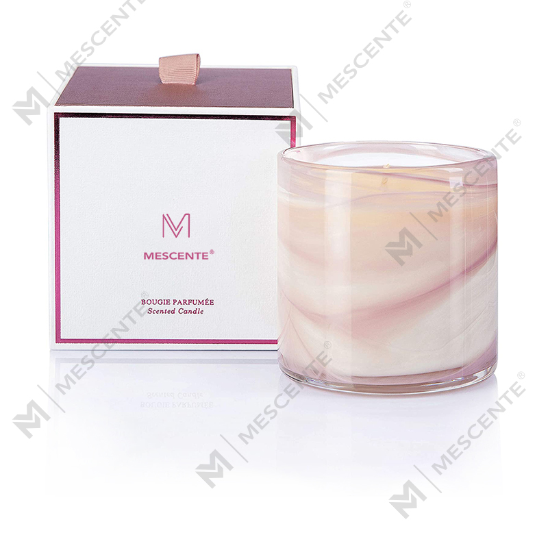 M&Scent Set regalo di candele profumate forti di lusso personalizzate all'ingrosso al caffè e lavanda, sfuse