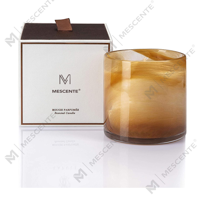 M&Scent Set regalo di candele profumate forti di lusso personalizzate all'ingrosso al caffè e lavanda, sfuse