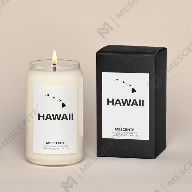 Candele Woodwick Milky in ceramica personalizzate organiche M&Scent, contenitore per candele