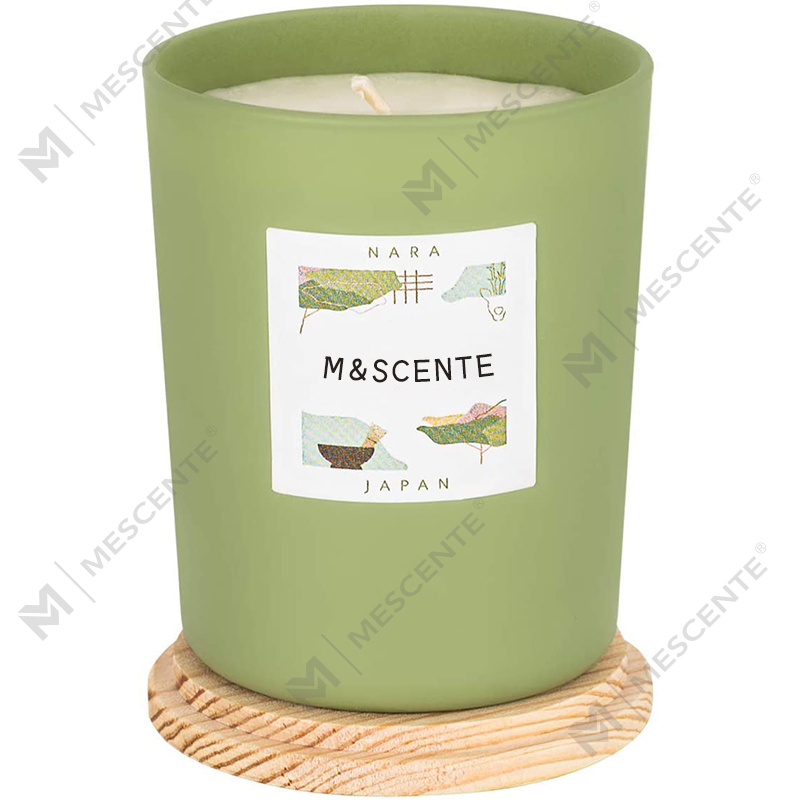 M&Scent etichetta privata personalizzata realizzata con candele chic in cera di soia profumata colorata