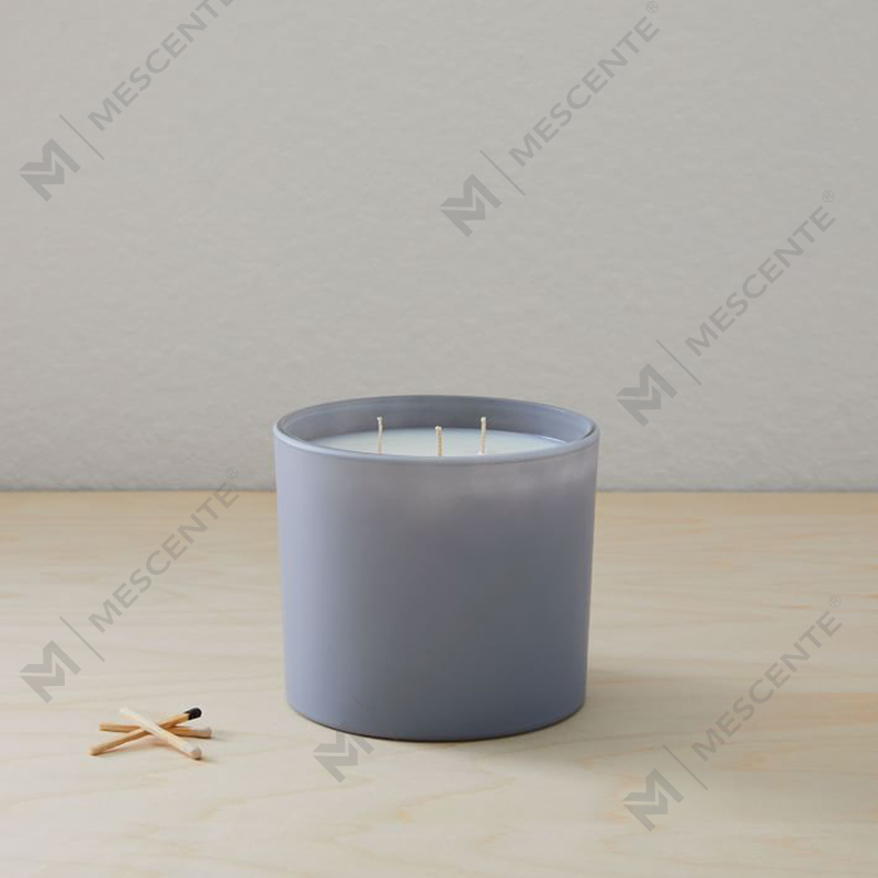 M&SCENT Candela natalizia in cera di soia profumata in barattolo di vetro naturale ampiamente utilizzata con scatola pieghevole