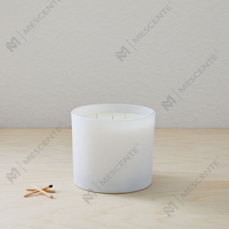M&SCENT Candela natalizia in cera di soia profumata in barattolo di vetro naturale ampiamente utilizzata con scatola pieghevole