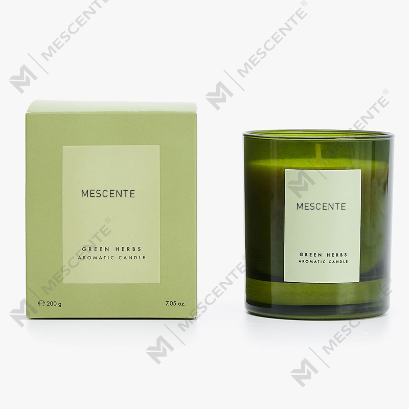 Mescente all'ingrosso etichetta privata candele profumate personalizzate a buon mercato per vino sfuso candela profumata di soia in barattolo con coperchio