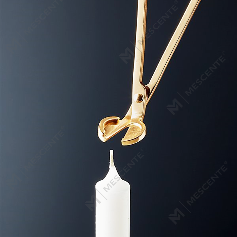 Set di spegnitoio per stoppini per candele in acciaio inossidabile Mescente A99133-2
