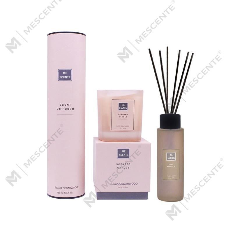 Set regalo con diffusore a bastoncini di fragranze per la casa da 150 ml con candela profumata A99189