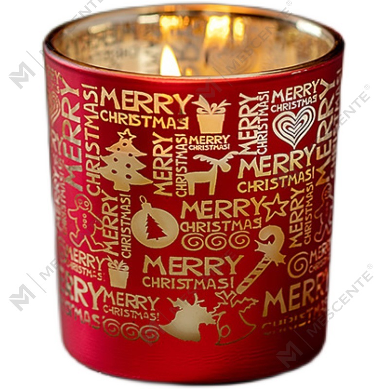 M&Scent Holiday Fragrance Christmas Starry Sky Cup, candela profumata regalo con mano