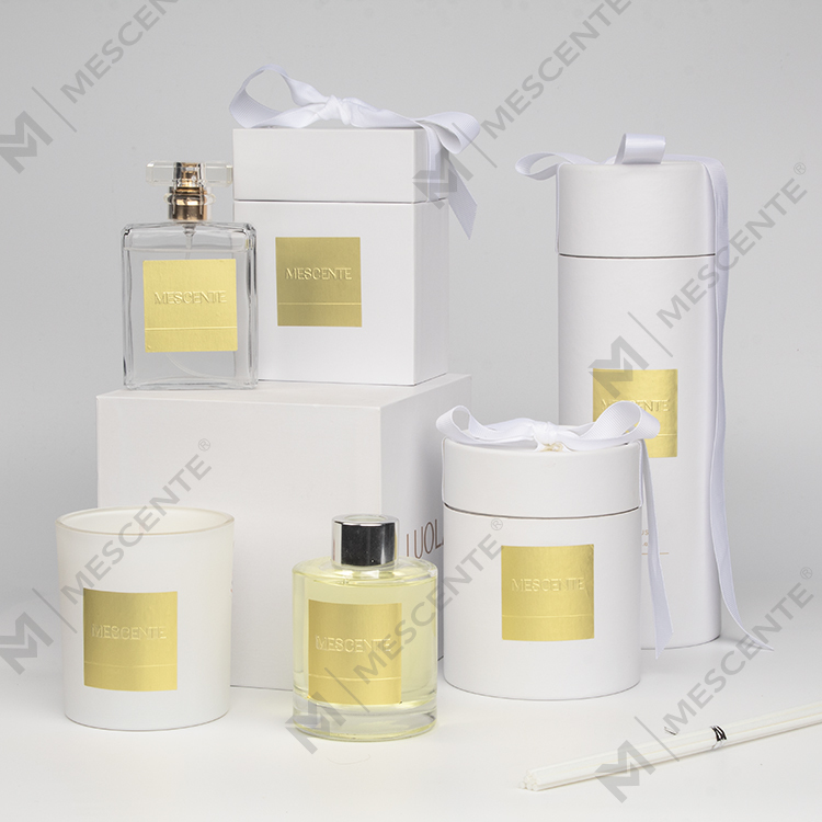 Vasi profumati M&Scent di lusso con etichetta privata, candela in cera di soia sfusa