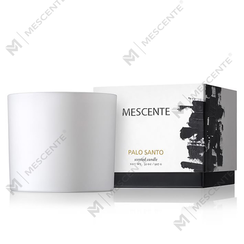 Mescente Candele di soia profumate di grandi dimensioni personalizzate con etichetta privata di lusso sfuse