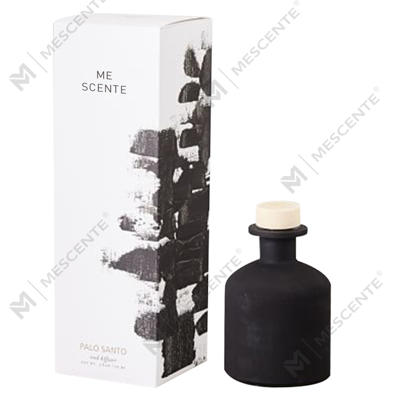 Diffusore a lamella di olio essenziale personalizzato per bottiglia di vetro Mescente di lusso da 180 ml per hotel