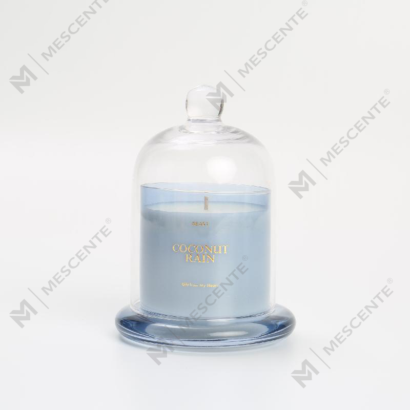 Scatole di lusso con logo personalizzato M&Scent Mini candela regalo per la casa in cera naturale al 100%.
