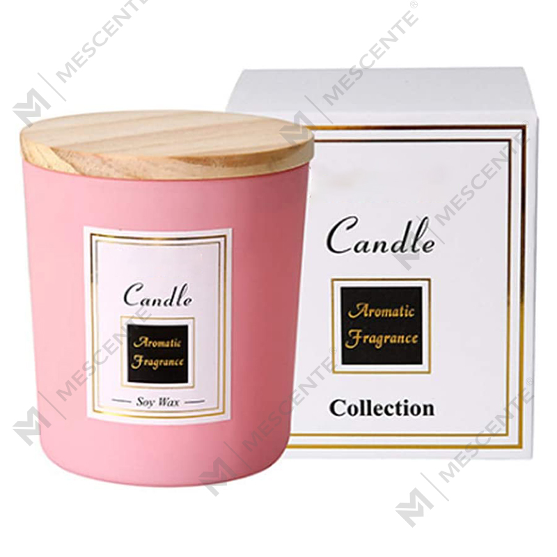 Candele di soia stampate a mano M&Scent, candela repellente per zanzare in legno di sandalo