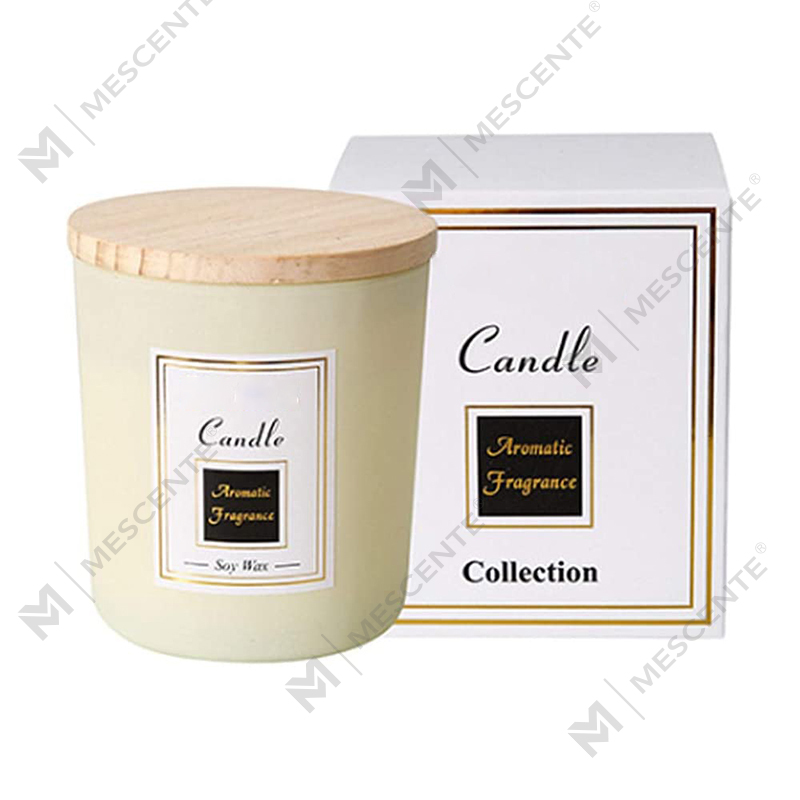Candele di soia stampate a mano M&Scent, candela repellente per zanzare in legno di sandalo