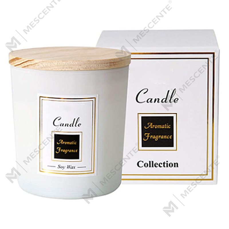 Candele di soia stampate a mano M&Scent, candela repellente per zanzare in legno di sandalo