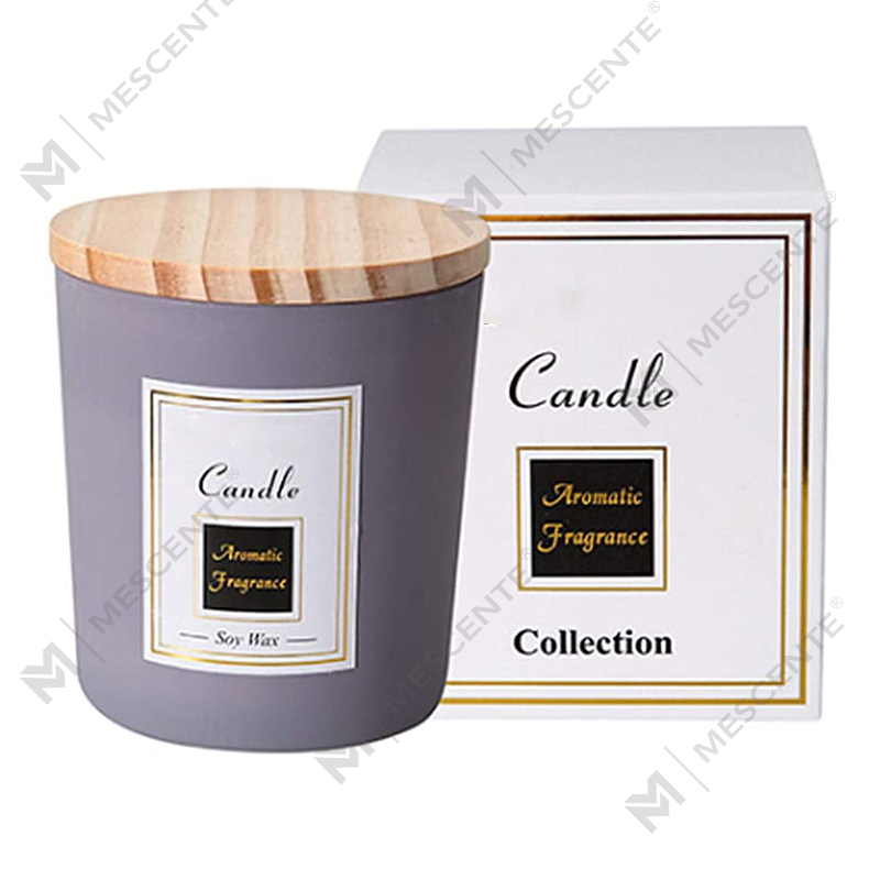 Candele di soia stampate a mano M&Scent, candela repellente per zanzare in legno di sandalo