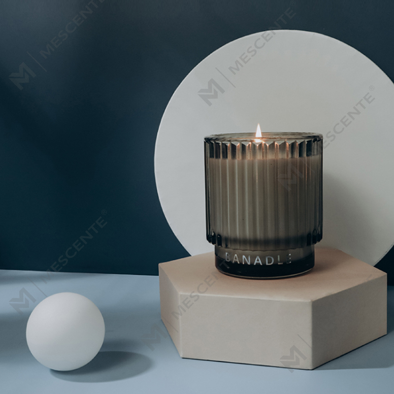 Candele grandi in giara profumate M&Scent Fragrances alla menta selvatica ed eucalipto