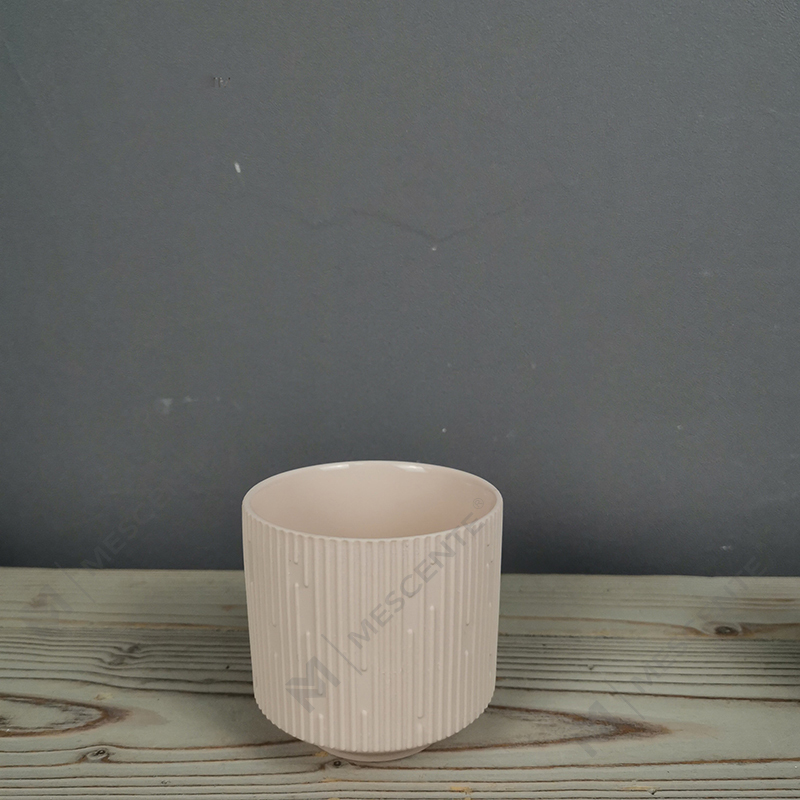 M&Scent all'ingrosso barattoli di candela ambrati unici in ceramica di lusso quadrati vuoti quadrati neri opachi con coperchi in legno