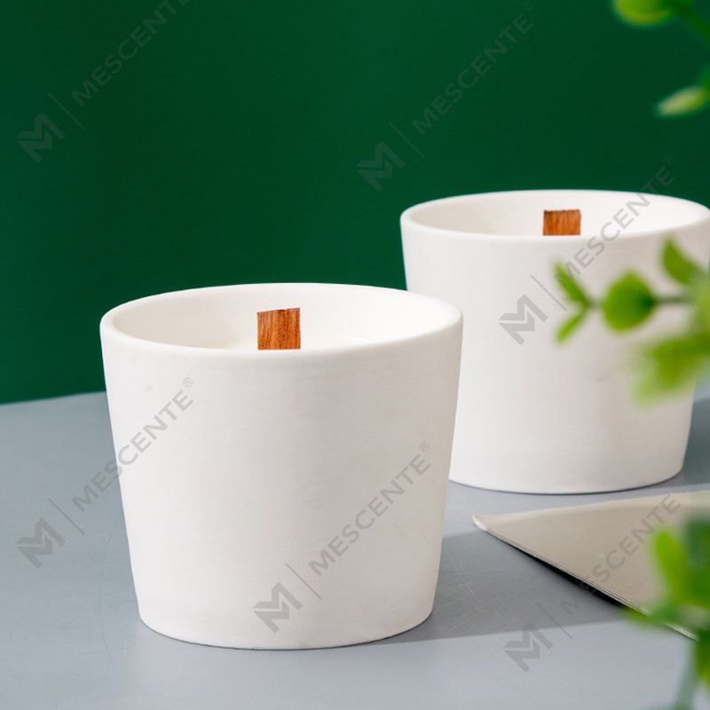 Candele profumate Woodwick in cera di soia colorata personalizzata di alta qualità, di lusso, sfuse