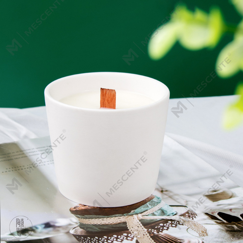 Candele profumate Woodwick in cera di soia colorata personalizzata di alta qualità, di lusso, sfuse