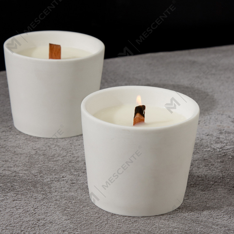 Candele profumate Woodwick in cera di soia colorata personalizzata di alta qualità, di lusso, sfuse