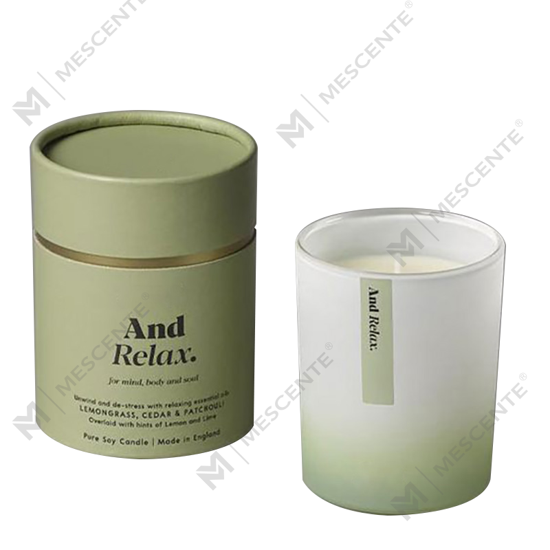 Candele profumate Woodwick in cera di soia colorata personalizzata di alta qualità di lusso, sfuse