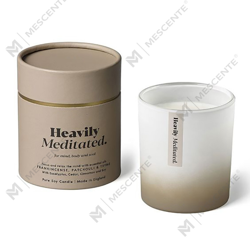 Candele profumate Woodwick in cera di soia colorata personalizzata di alta qualità di lusso, sfuse