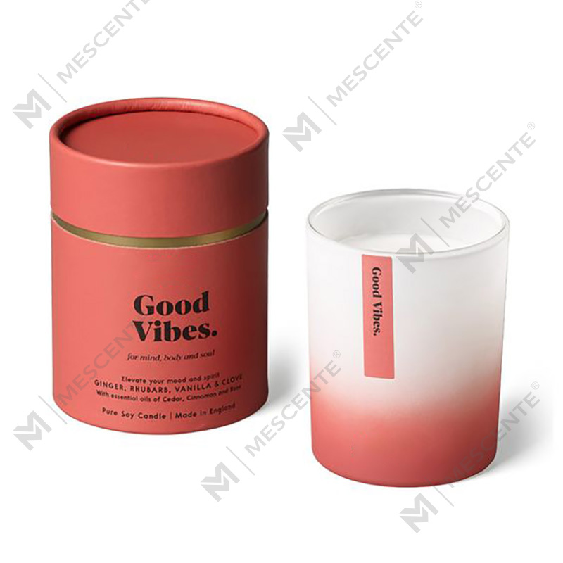 Candele profumate Woodwick in cera di soia colorata personalizzata di alta qualità di lusso, sfuse