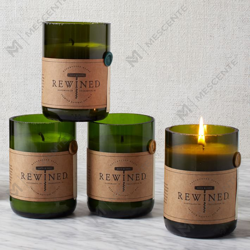 Descrizione delle candele profumate in cera di soia