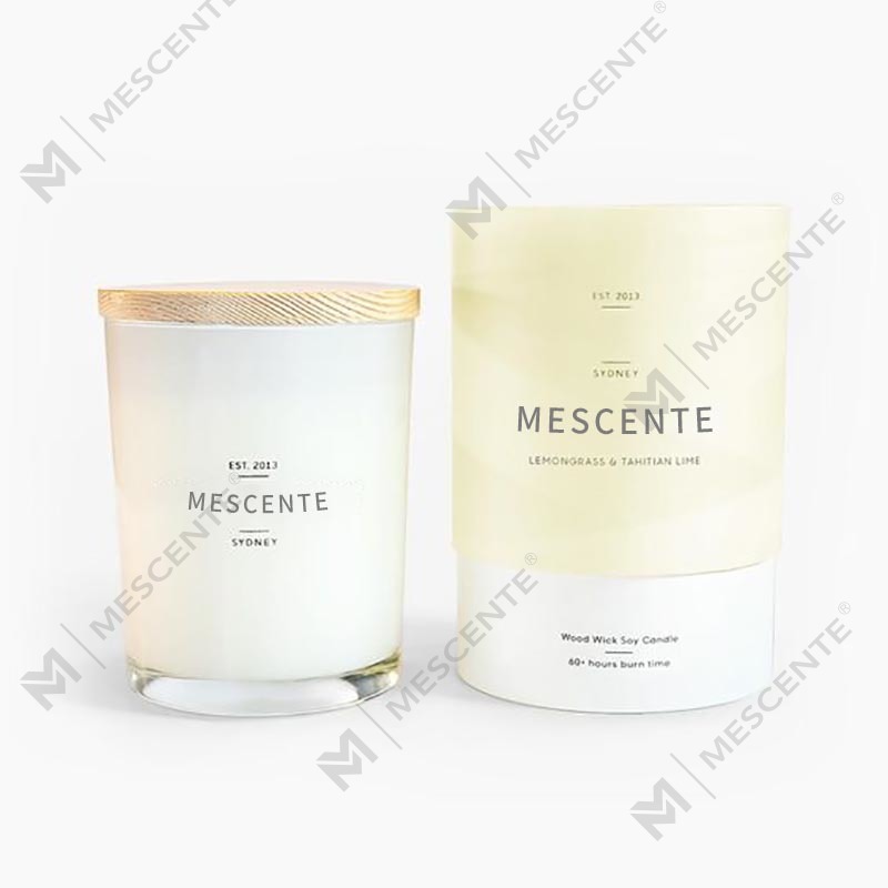 personalizzazione del marchio del distributore romantiche candele di soia profumate