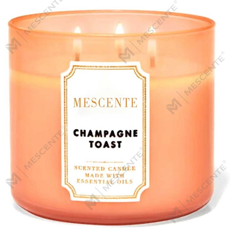 M&Scent Regalo per candele in cera di soia con 3 stoppini naturali profumati al gelsomino, candele di cristallo per aromaterapia con etichetta privata