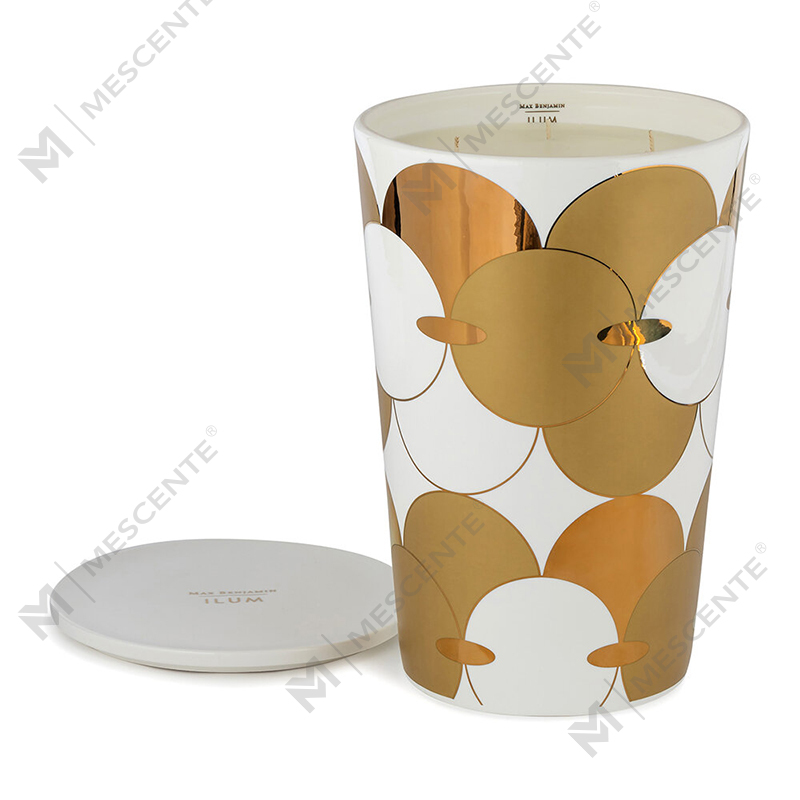 Set regalo di candele di cera di soia profumate con etichetta privata di lusso personalizzata all'ingrosso M&scent