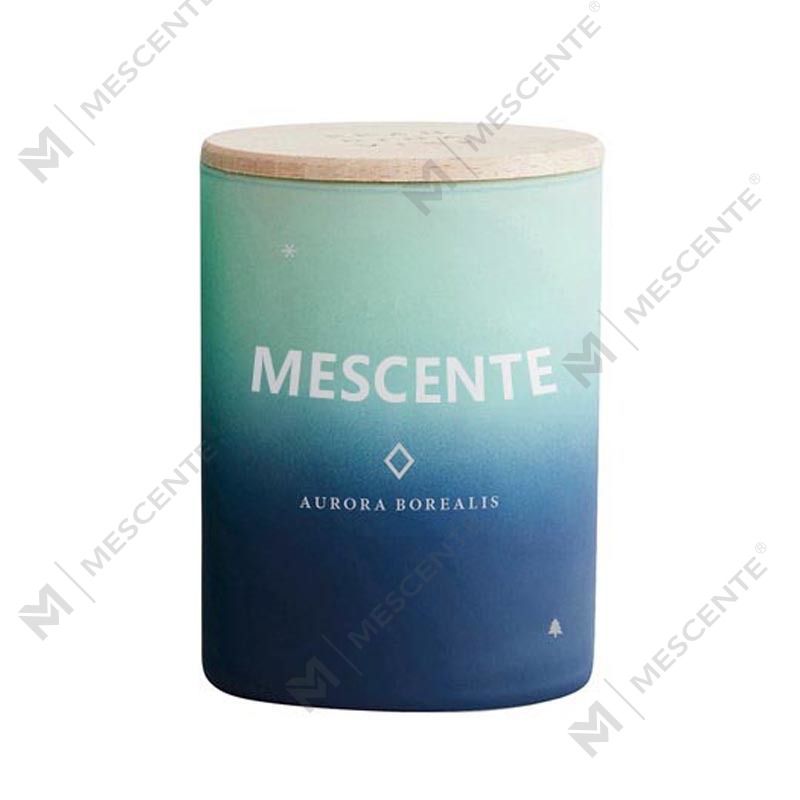 Candele profumate personalizzate per decorazioni domestiche con etichetta privata M&Scent in barattolo di vetro