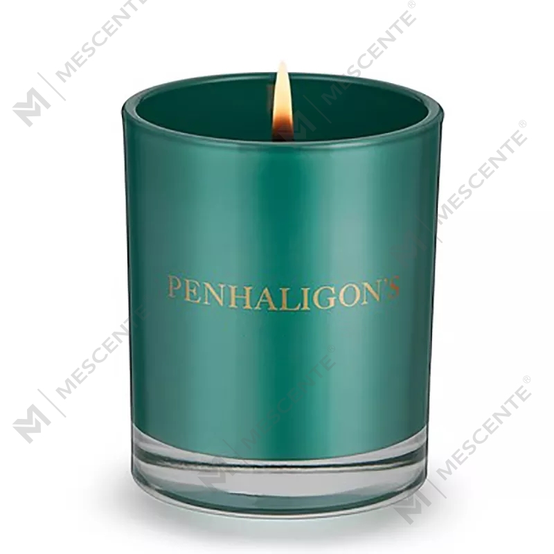 Candele profumate per aromaterapia con cera di soia profumata di cristallo di guarigione spirituale di lusso all'ingrosso con etichetta privata