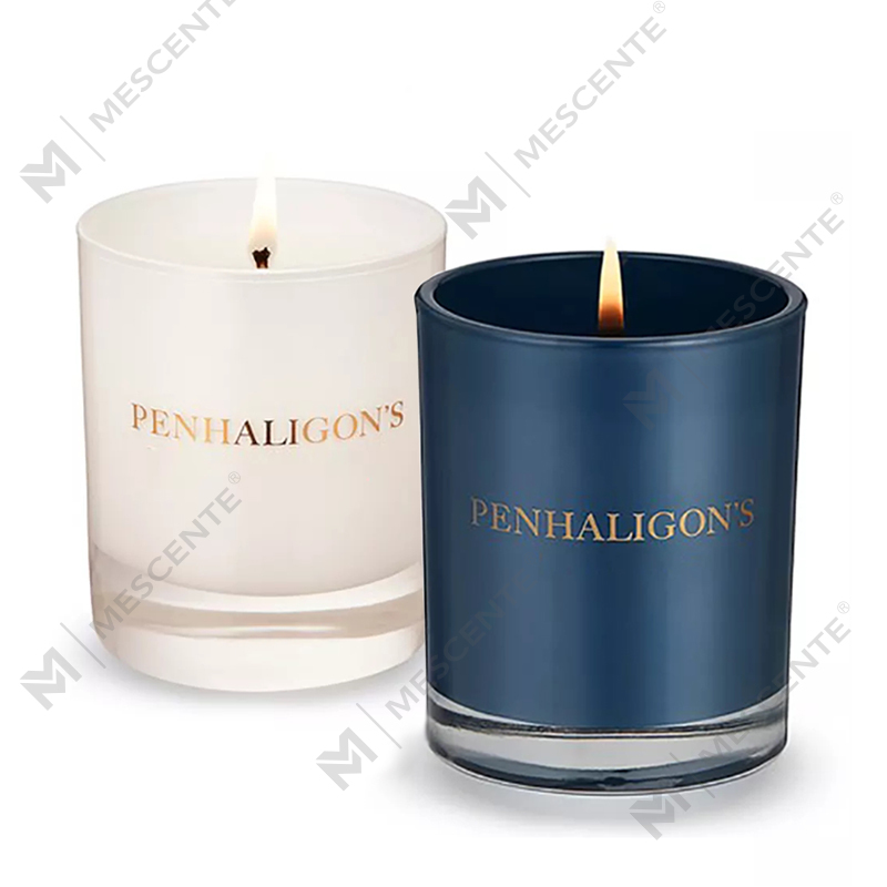 Candele profumate per aromaterapia con cera di soia profumata di cristallo di guarigione spirituale di lusso all'ingrosso con etichetta privata