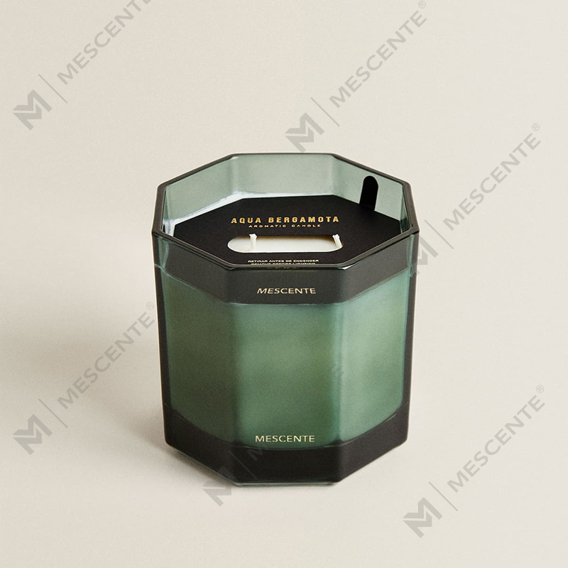 Candele profumate in cera di soia naturale con etichetta privata in barattolo di vetro M&Scent Custom Factory
