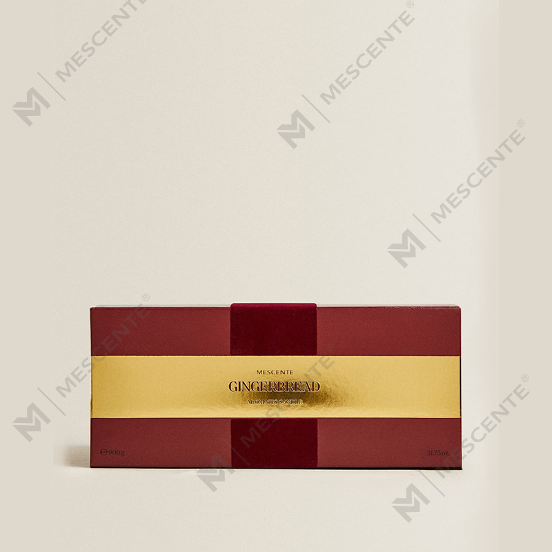 Candele M&Scent Custom Luxury a 3 stoppini Candela profumata in vetro nero opaco con etichetta privata personalizzata