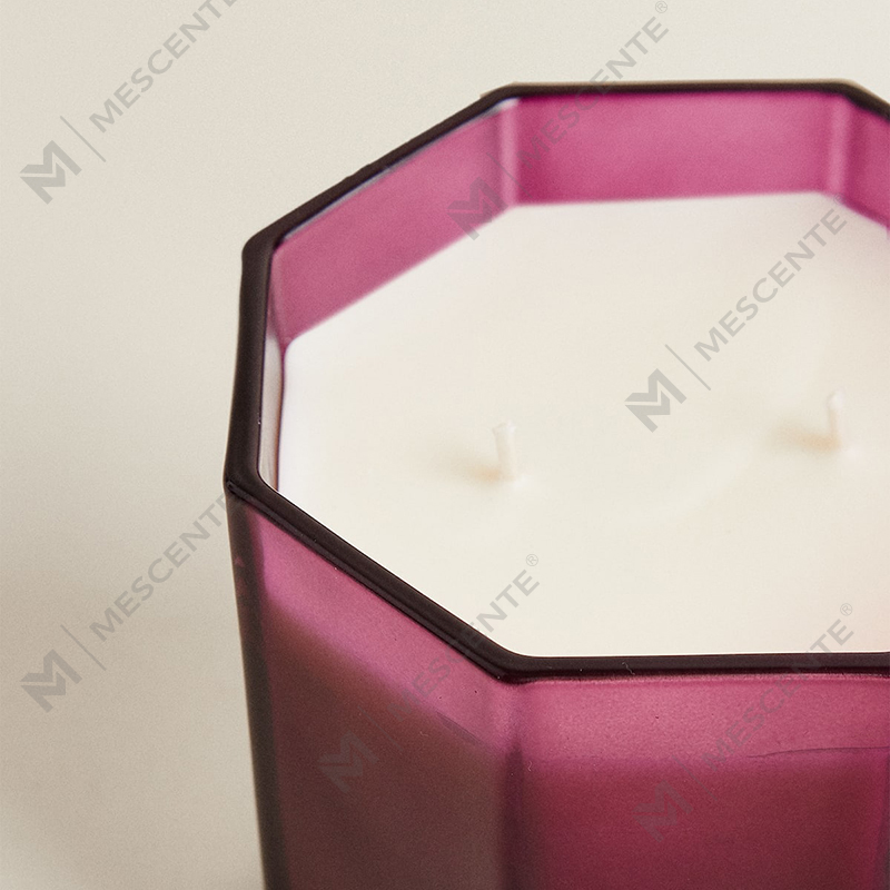 Candele profumate natalizie di lusso M&Scent Candele di cera di soia con aroma di aromaterapia in confezione regalo in barattolo di vetro nero