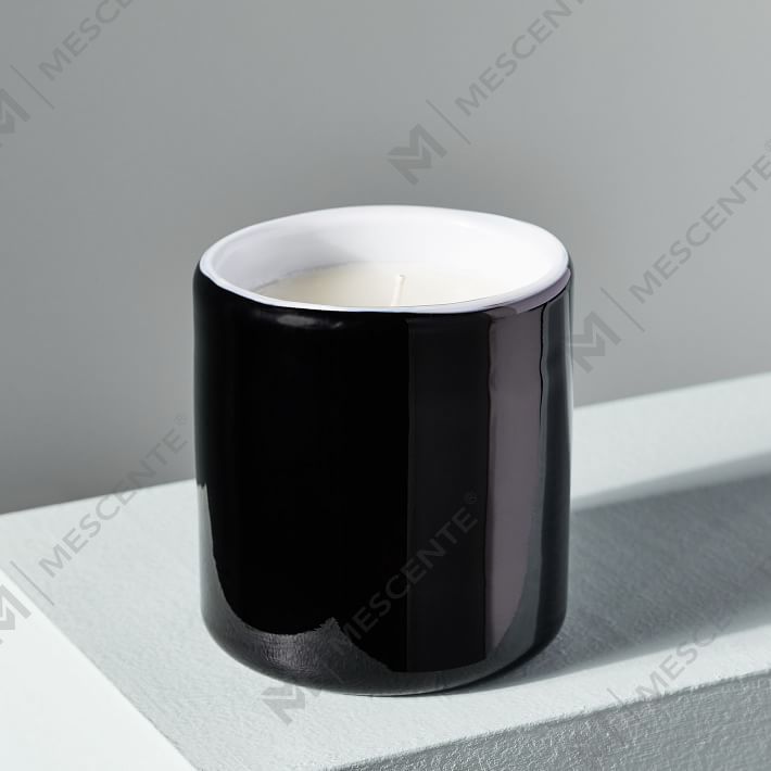 Candele profumate con supporto in vetro per imballaggio decorativo personalizzato personalizzato di lusso all'ingrosso