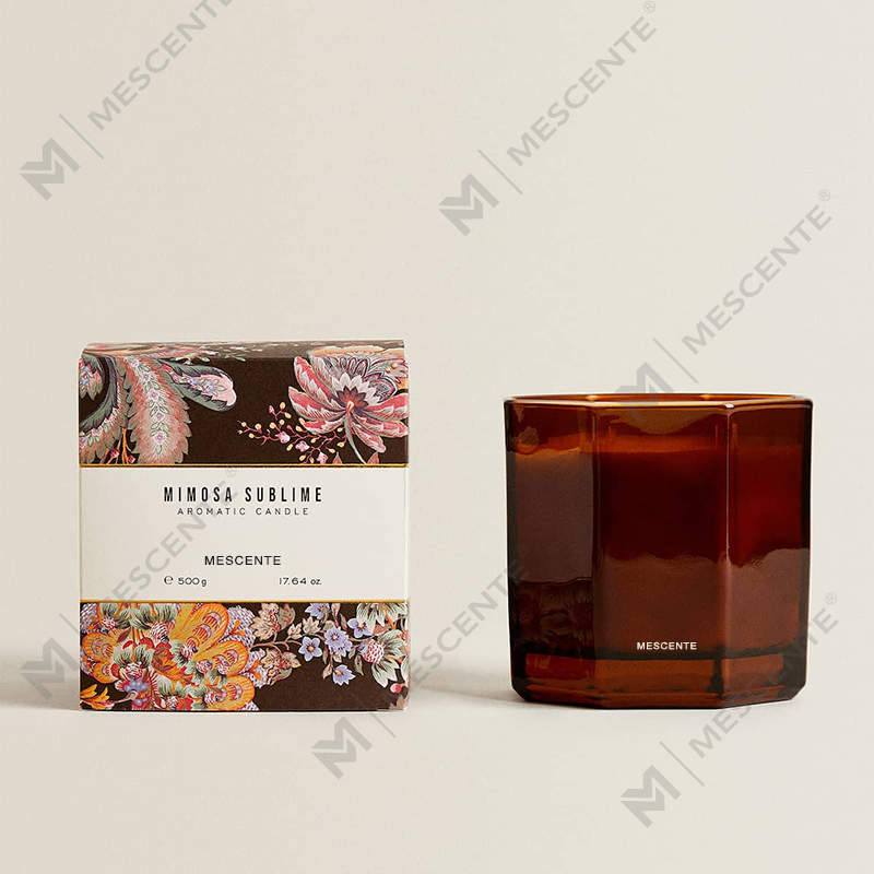 Candele profumate di cera di soia spirituale di lusso personalizzate con etichetta privata di vendita calda con confezione regalo