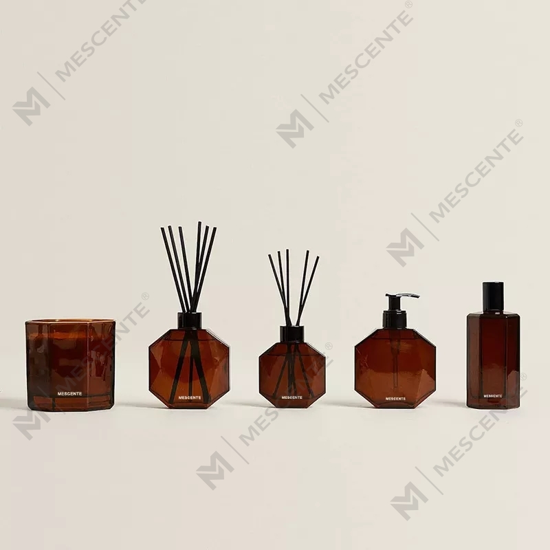 Diffusore a bastoncini per la casa da 200 ml di lusso personalizzato M&Scent con etichetta privata da 500 ml con scatola