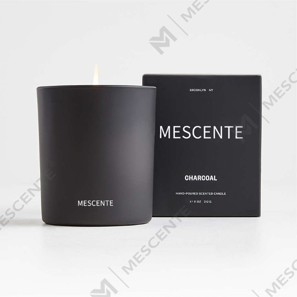 Candele profumate di cera di soia con marchio privato di lusso all'ingrosso M&Scent con scatola