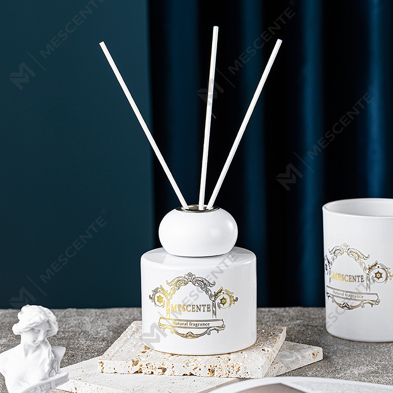 Diffusore a bastoncini per candele profumate con aroma di candele private label di lusso M&Scent con confezione in scatola